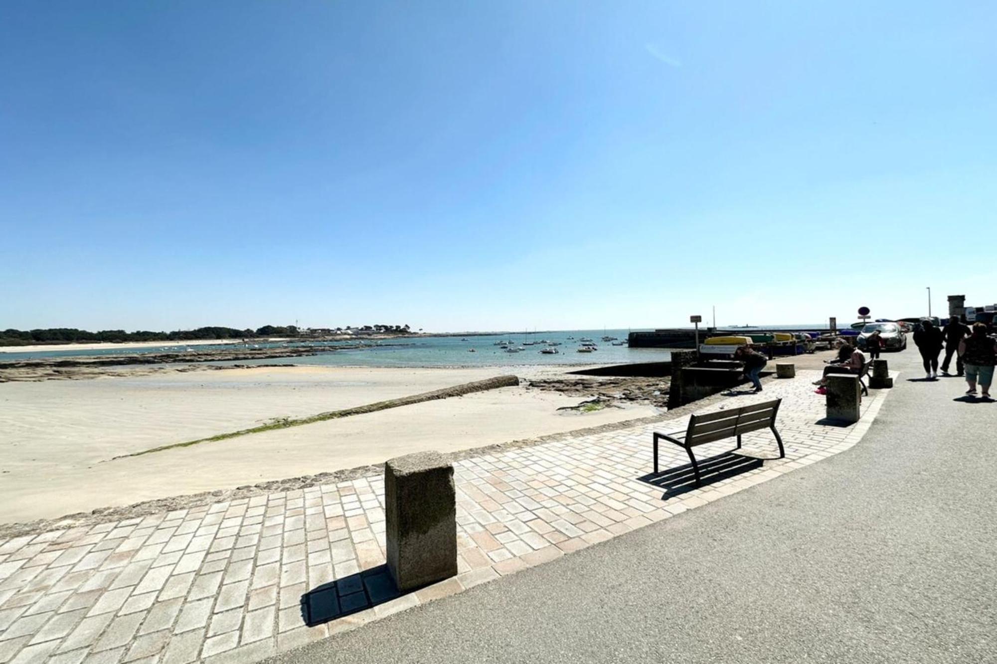Maison De Pecheur Atypique Les Pieds Dans L'Eau Ploemeur Extérieur photo