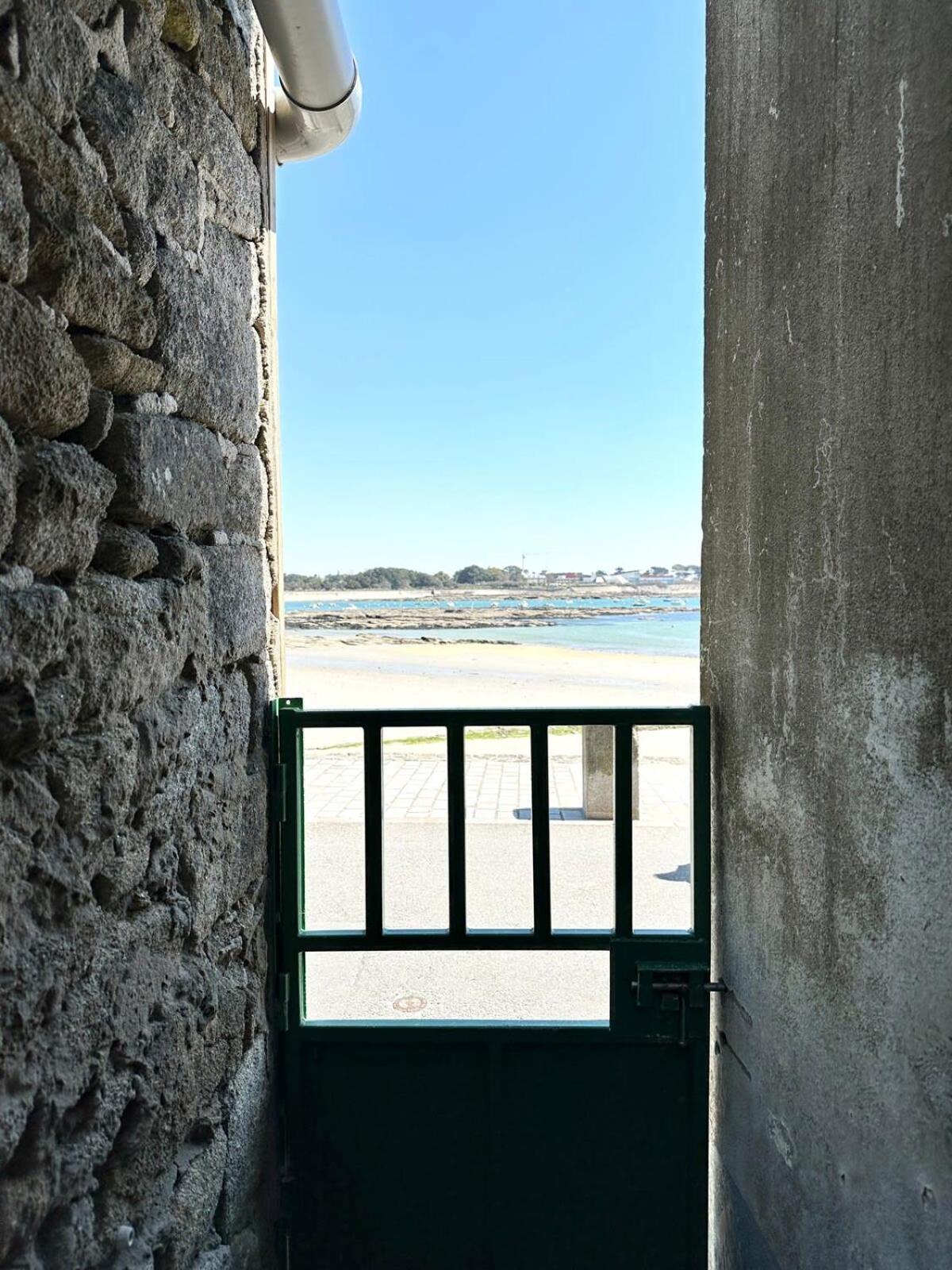 Maison De Pecheur Atypique Les Pieds Dans L'Eau Ploemeur Extérieur photo