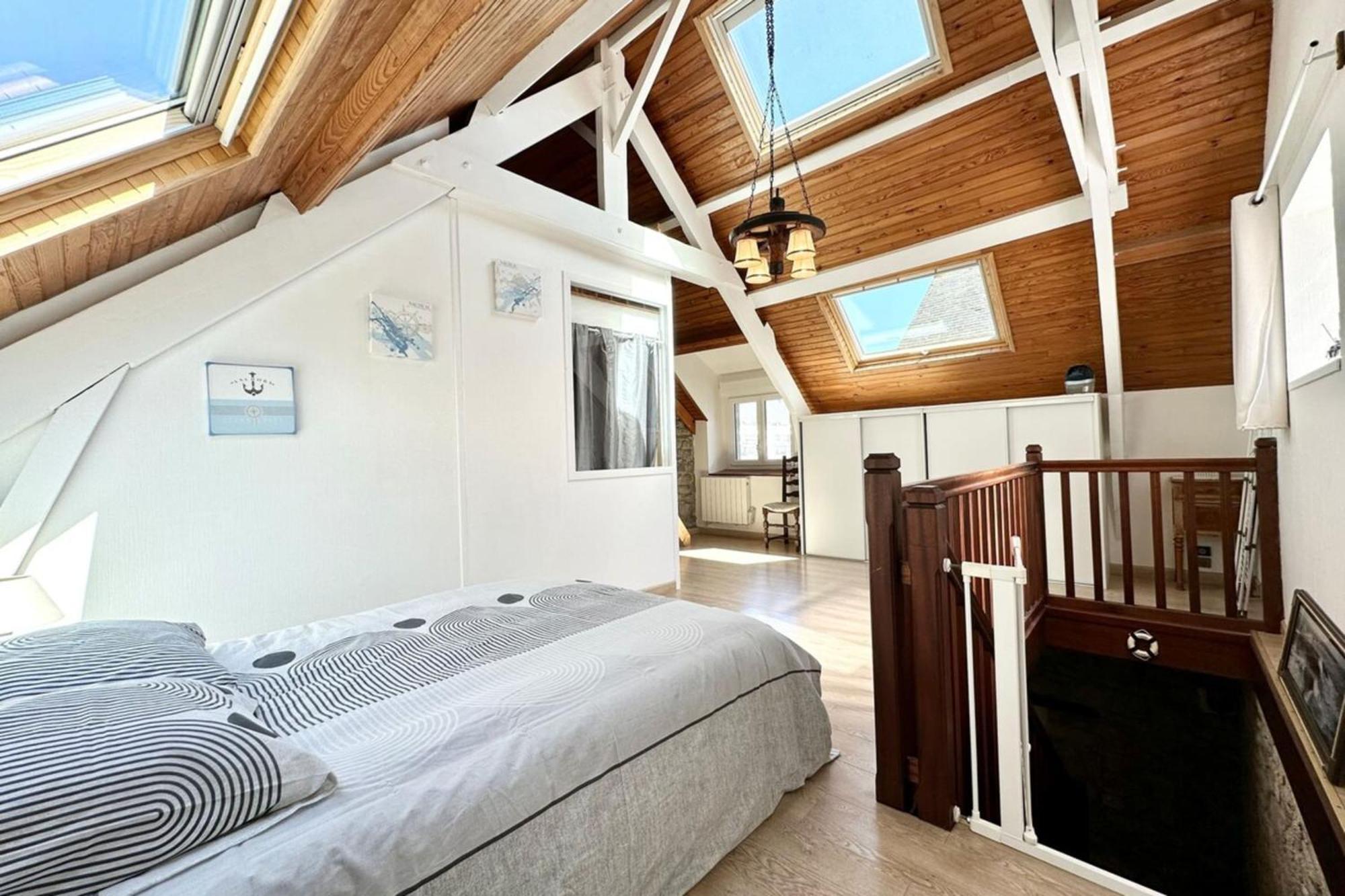 Maison De Pecheur Atypique Les Pieds Dans L'Eau Ploemeur Extérieur photo