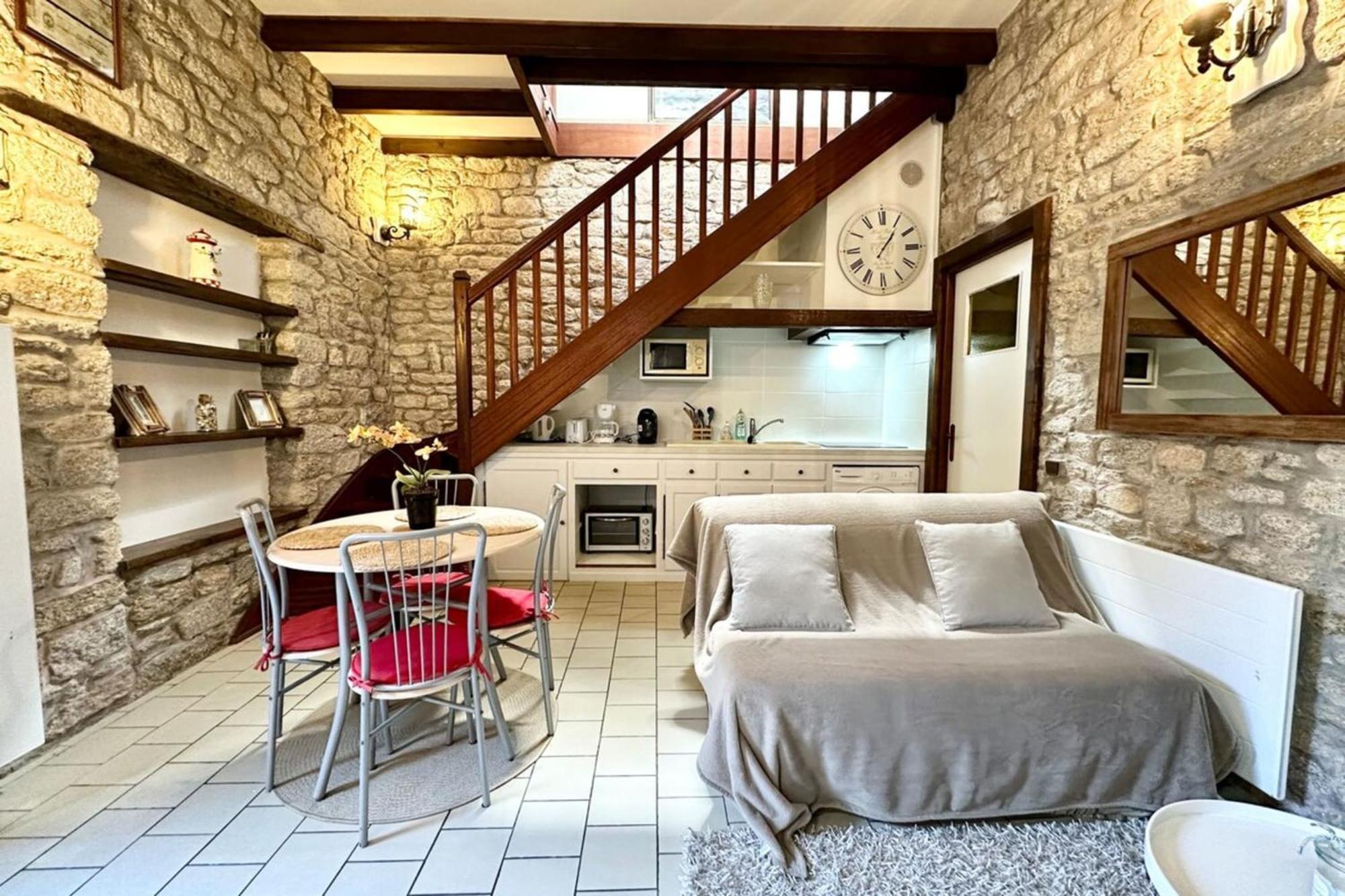 Maison De Pecheur Atypique Les Pieds Dans L'Eau Ploemeur Extérieur photo